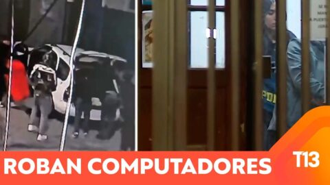 Robo de 70 computadores en liceo de Quinta Normal