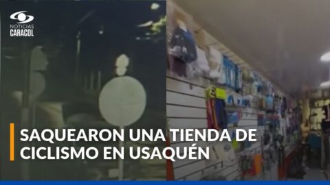 Robo millonario a tienda de ciclismo en Usaquén, Bogotá