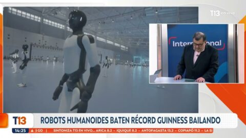 Robots humanoides logran récord Guinness por baile