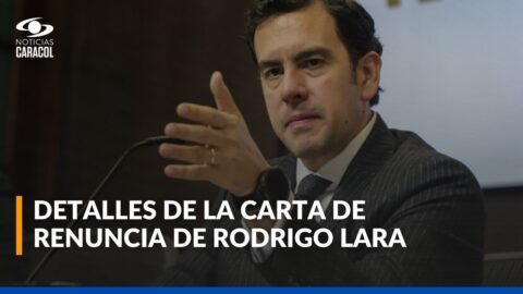 Rodrigo Lara renuncia al Ministerio del Interior tras 76 días