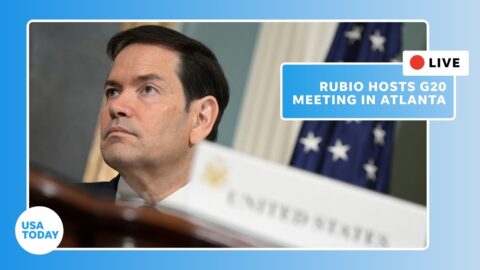 Rubio encabeza en Atlanta reunión de cancilleres del G20