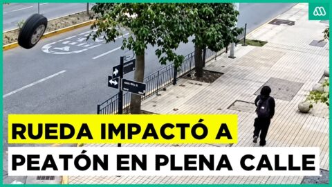Rueda suelta golpea a joven de 19 años en Providencia