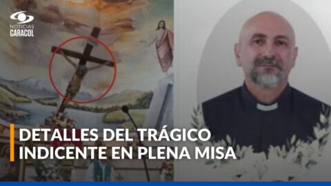 Sacerdote muere en Ecuador tras caerle una cruz de madera