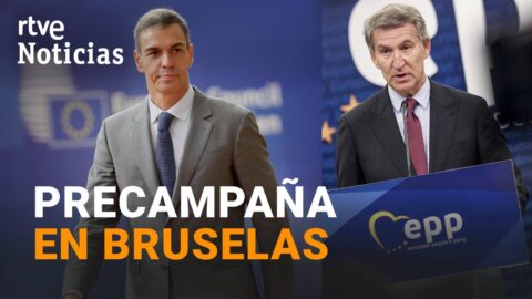 Sánchez y Feijóo debaten las pensiones en Bruselas