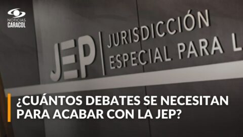 Senado aprueba en primer debate el fin de la JEP en 2028