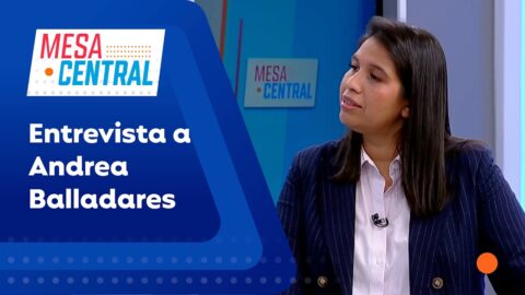 Senadora Andrea Balladares habla en entrevista de Mesa central