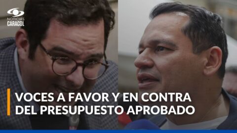 Senadores de Centro Democrático y Pacto Histórico debaten el presupuesto 2027