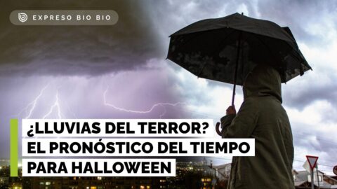 Sistema frontal amenaza celebración de Halloween en Chile