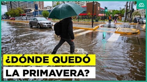 Sistema frontal deja emergencias en Santiago y zona central