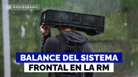 Sistema frontal en la RM deja 31 damnificados y 179 albergados