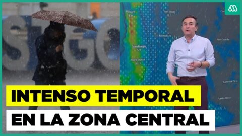 Sistema frontal traerá lluvias intensas y tormentas en el centro
