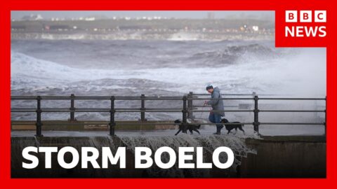 Storm Boelo deja miles sin luz en Reino Unido y dos muertos
