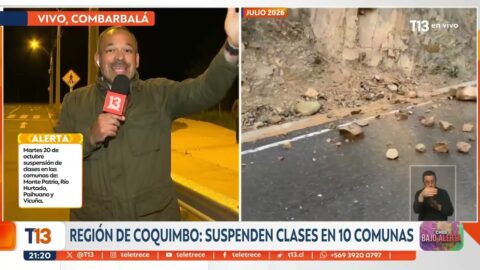 Suspenden clases en 10 comunas de la región de Coquimbo