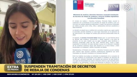 Suspenden tramitación de rebajas de condena por polémica