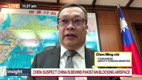 Taiwán acusa a China por el bloqueo aéreo de Pakistán