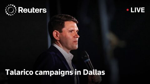 Talarico, candidato demócrata al Senado, hace campaña en Dallas