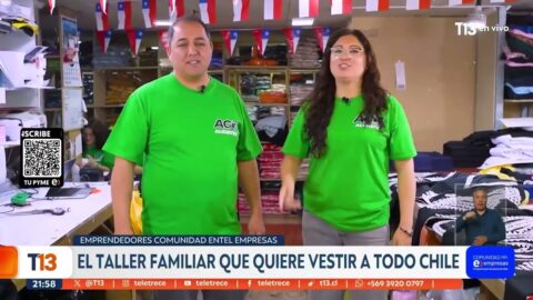 Taller familiar de Algustex confecciona ropa personalizada en Chile