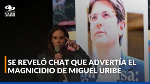 Tarazona revela mensajes que alertaban sobre magnicidio de Uribe