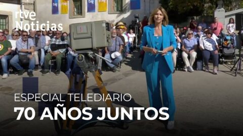 Telediario celebra 70 años desde un pueblo de Madrid