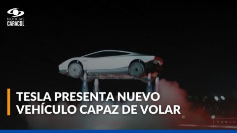 Tesla presenta un vehículo capaz de elevarse en el aire