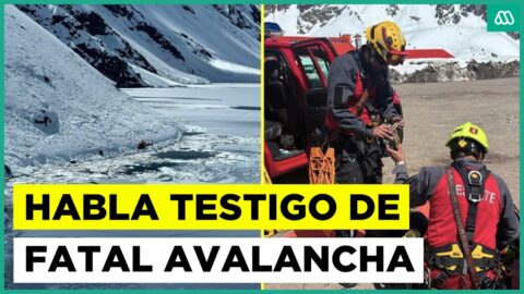 Testigo describe la nieve blanda previa a la avalancha en Portillo