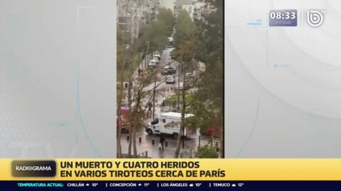 Tiroteos cerca de París dejan un muerto y cuatro heridos graves