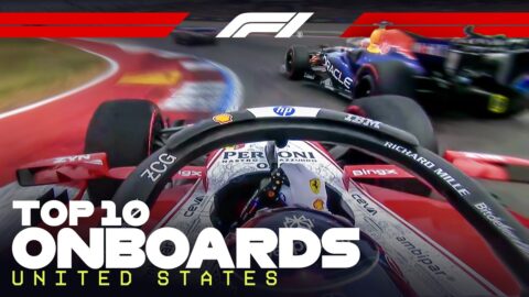 Top 10 onboards del Gran Premio de Estados Unidos 2026