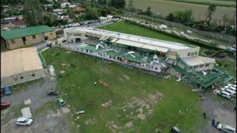 Tornado daña al menos 70 viviendas en O’Higgins, Chile