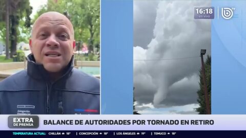 Tornado daña al menos tres casas en la Región del Maule