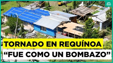 Tornado en Requínoa deja 93 viviendas afectadas y daños en colegio