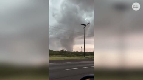 Tornado en Texas e inundaciones en Oklahoma dejan daños