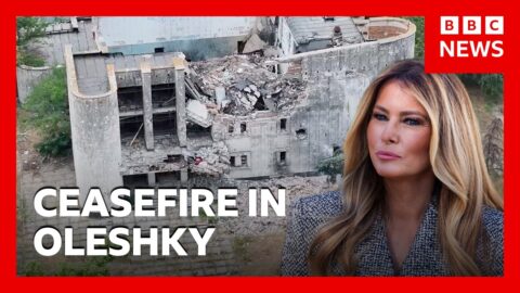 Tregua en Oleshky acordada con mediación de Melania Trump