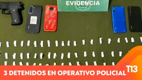 Tres personas quedan detenidas tras operativo en Bajos de Mena