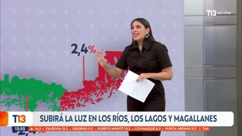 Tres regiones de Chile tendrán alza en la cuenta de la luz