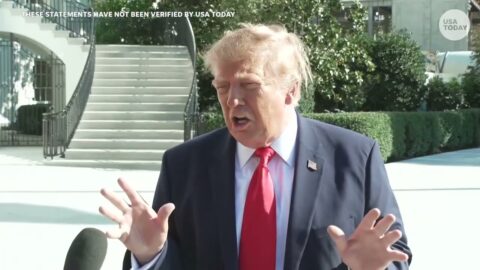 Trump defiende anuncio de Ramaswamy y critica a un periodista