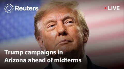 Trump hace campaña en Arizona antes de las legislativas