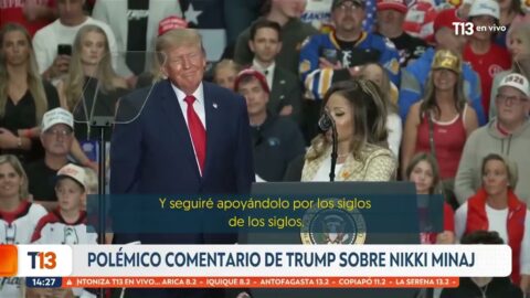 Trump hace polémico comentario sobre la cantante Nikki Minaj