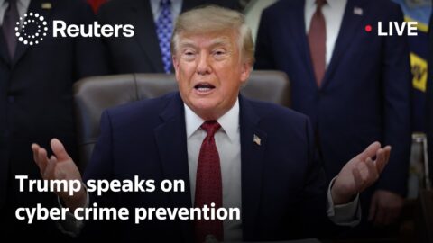 Trump preside mesa redonda sobre prevención del cibercrimen