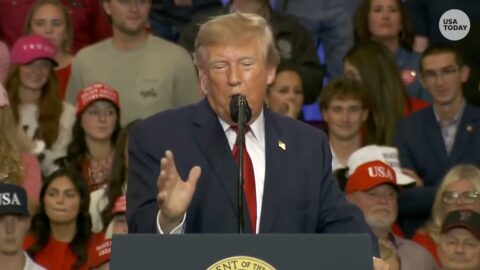 Trump propone a Ted Cruz para la Corte Suprema en un mitin en Texas