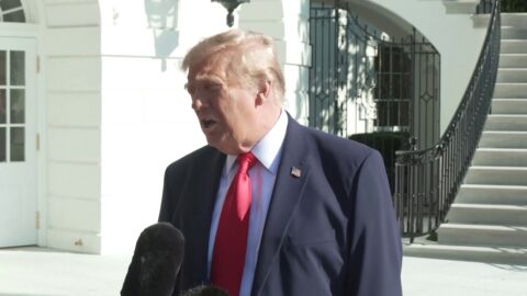 Trump respalda el anuncio de Ramaswamy y critica a un periodista