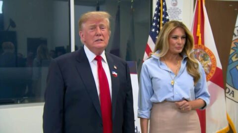 Trump vota por anticipado en Florida antes de las legislativas
