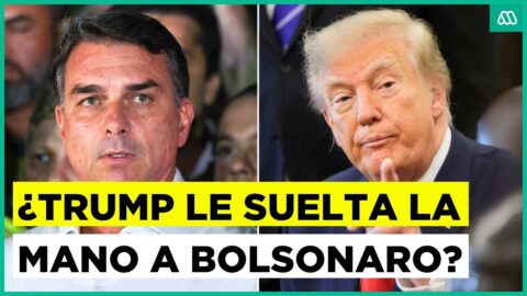 Trump y Flávio Bolsonaro: el respaldo tras la derrota electoral