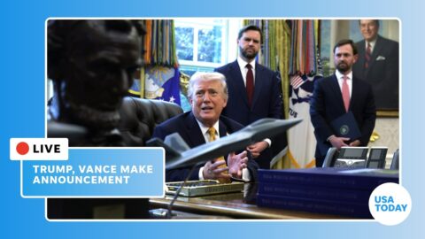 Trump y Vance anuncian desde el Despacho Oval en vivo