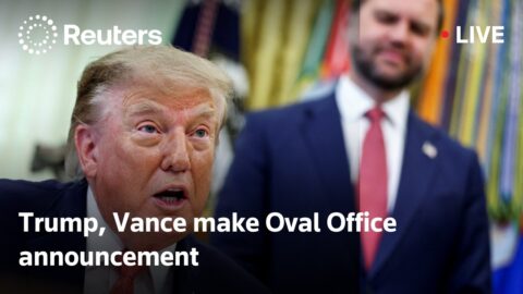 Trump y Vance anunciarán medida desde el Salón Oval
