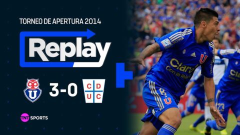 U. de Chile vence 3-0 a U. Católica en replay del Apertura 2014