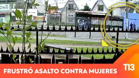 Un carabinero fuera de servicio impide un asalto a mujeres
