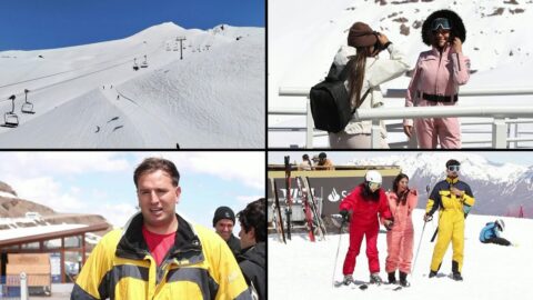 Valle Nevado mantiene la temporada de esquí tras nevadas excepcionales