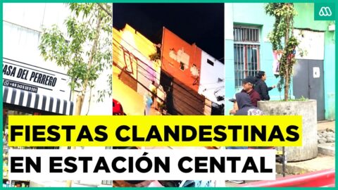 Vecinos de Estación Central denuncian fiestas ruidosas y multas de hasta $300 mil