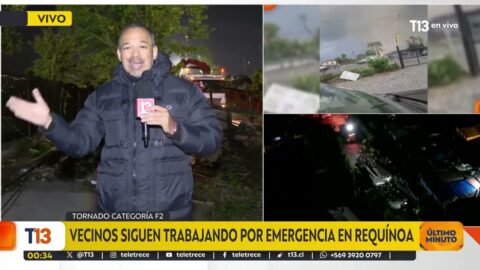 Vecinos de Requínoa continúan trabajando tras la emergencia