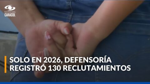 Víctima de reclutamiento de menores relata abusos y su reconstrucción
